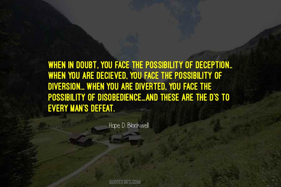 Don't Doubt Yourself Quotes #27629