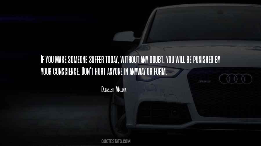 Don't Doubt Yourself Quotes #8466