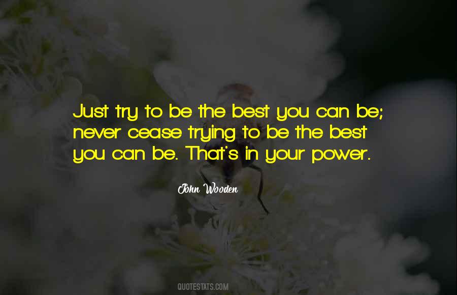 The Best You Can Quotes #975564