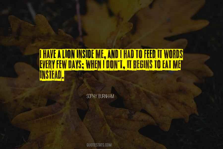 Don't Eat Your Words Quotes #461079