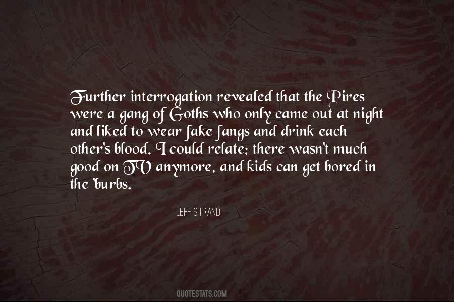 Fake Blood Quotes #1788429
