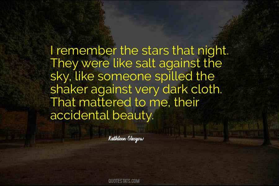 Stars Dark Night Quotes #1061170