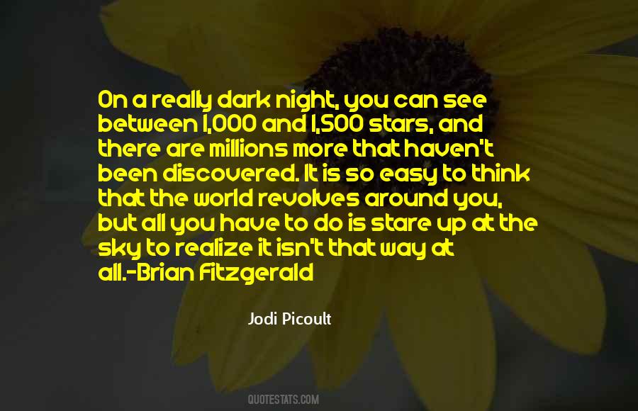 Stars Dark Night Quotes #408538