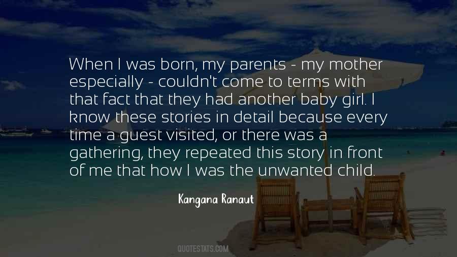 Just Born Baby Girl Quotes #39037