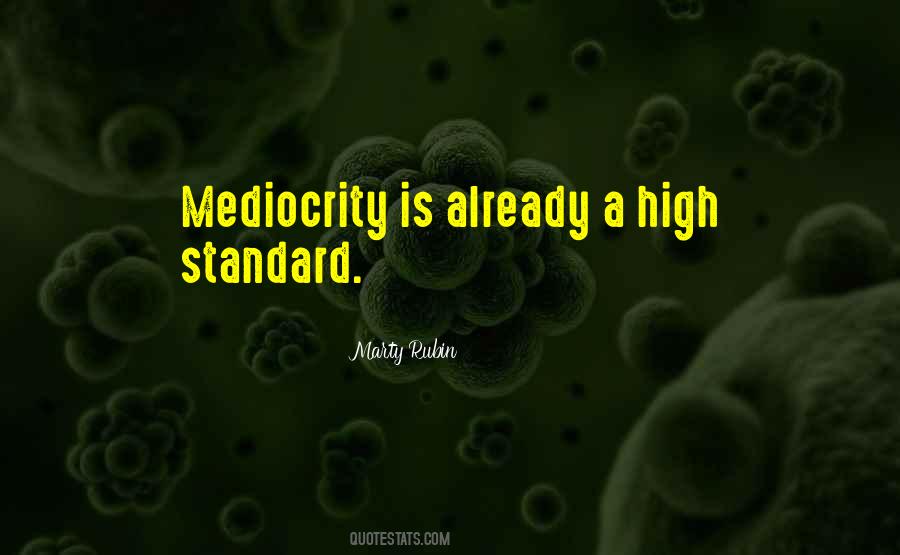 Standards So High Quotes #349120