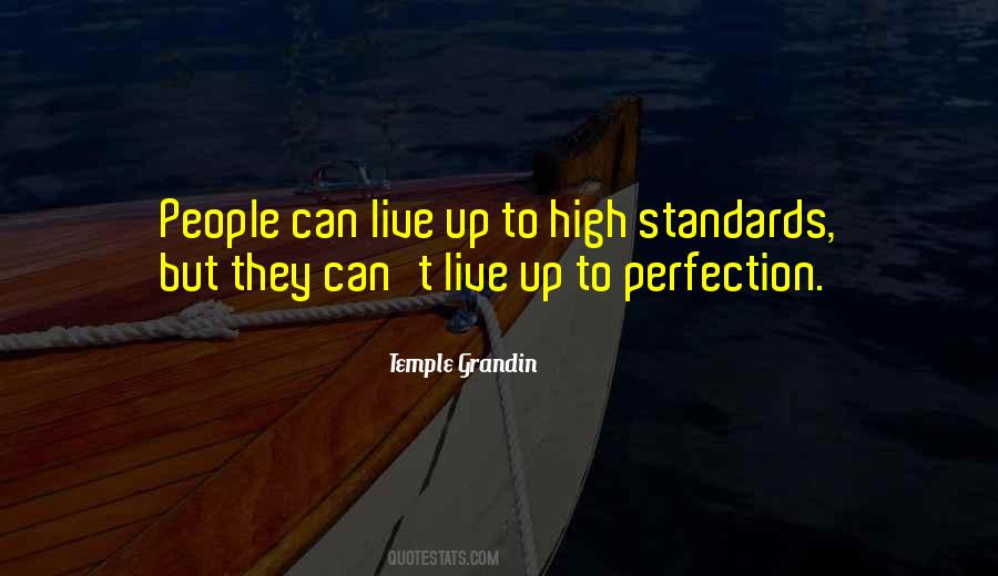 Standards So High Quotes #66728