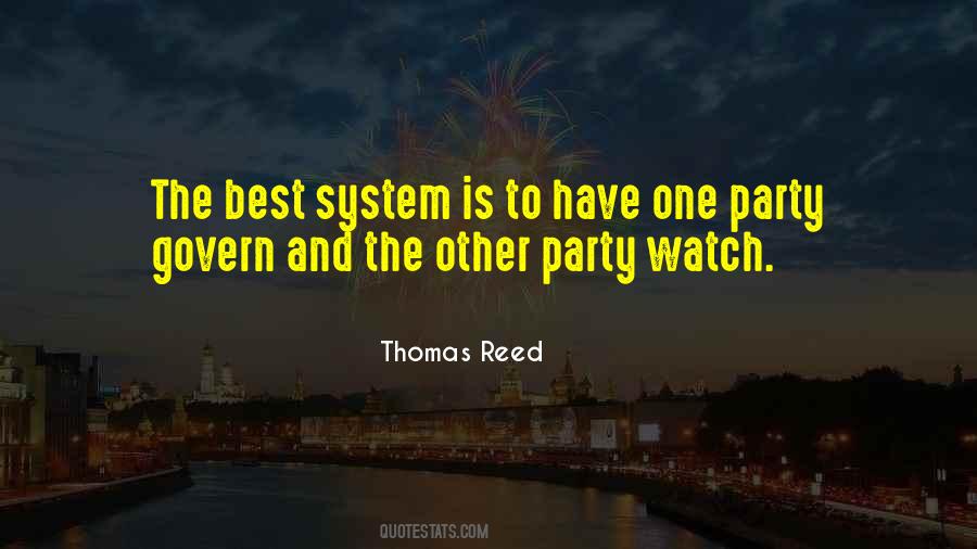 Party System Quotes #1008676