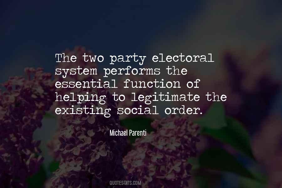 Party System Quotes #617551