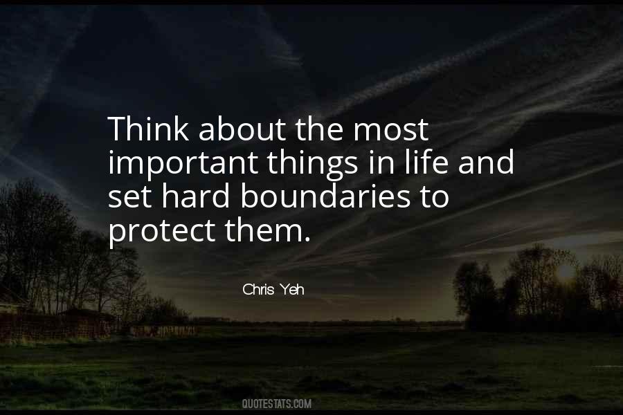 Life Boundaries Quotes #601492