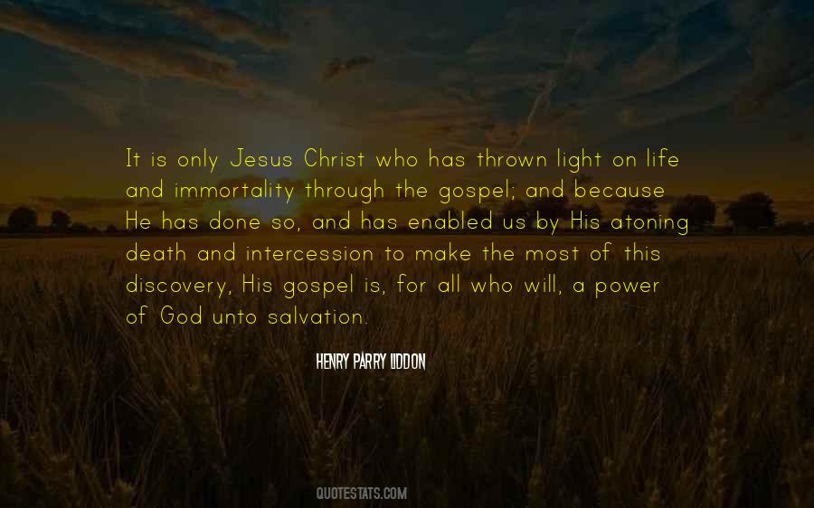 Gospel Salvation Quotes #1516022