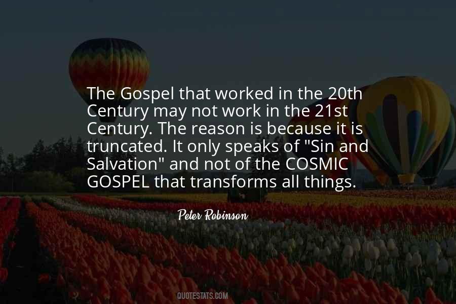 Gospel Salvation Quotes #353361