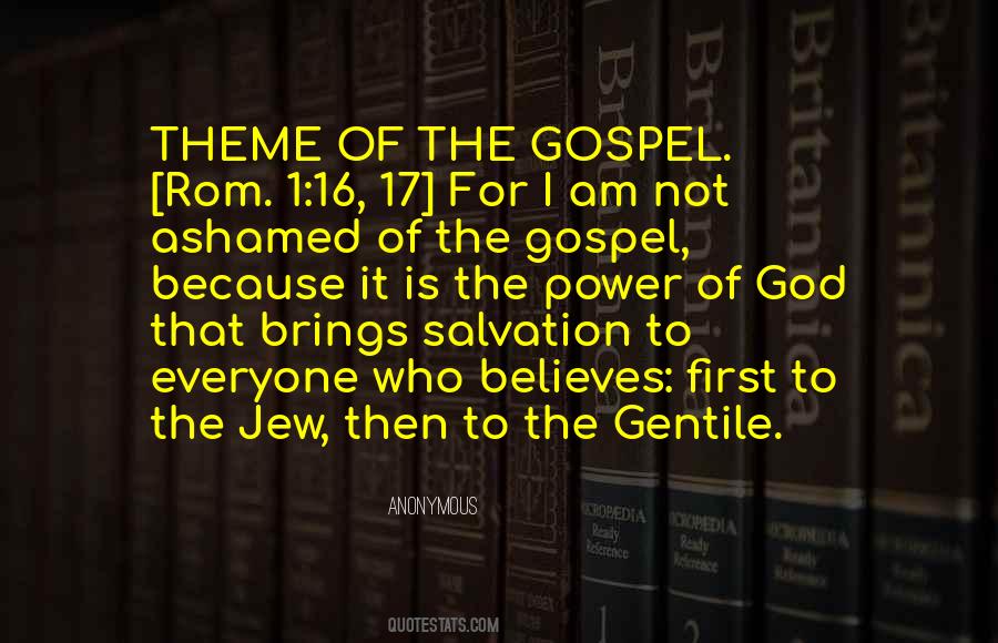 Gospel Salvation Quotes #572414
