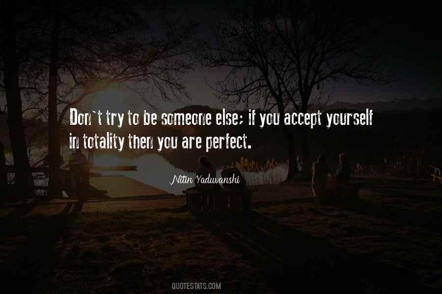 Accept Someone Quotes #309850