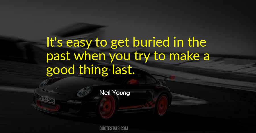 Buried The Past Quotes #1394938