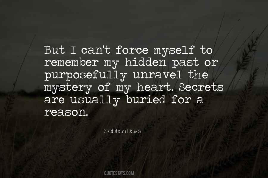 Buried The Past Quotes #1741365