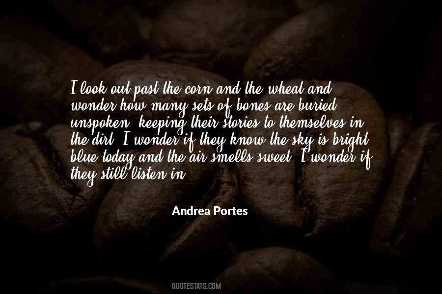 Buried The Past Quotes #1848873
