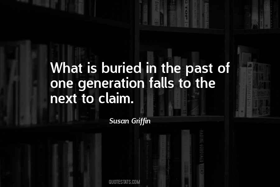 Buried The Past Quotes #255217