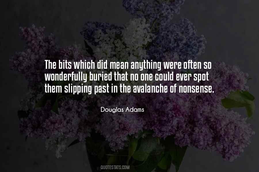 Buried The Past Quotes #951091