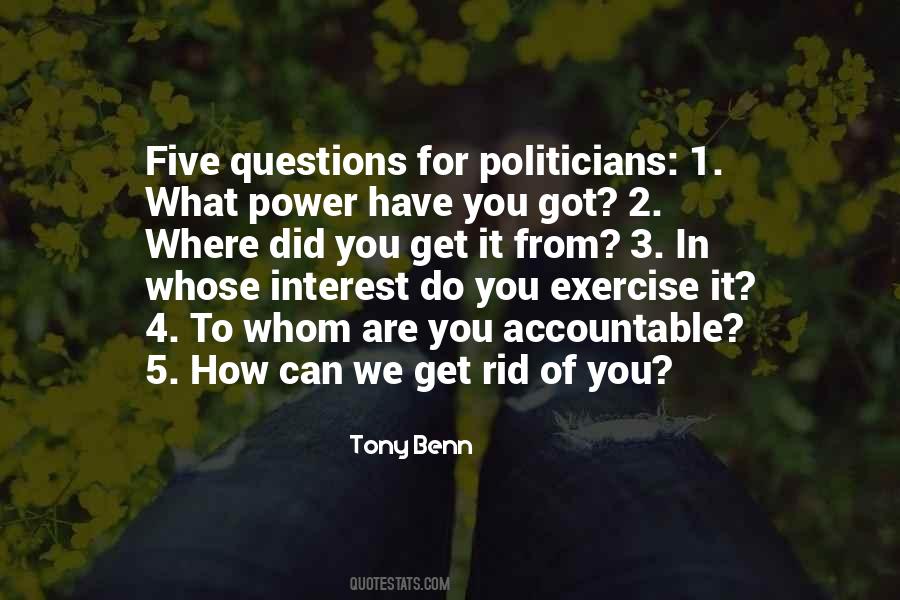Power Of Questions Quotes #1633461