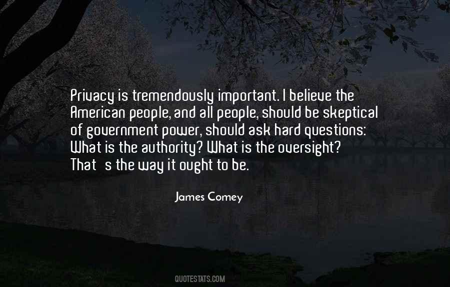 Power Of Questions Quotes #552049