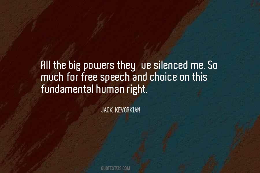 Fundamental Human Right Quotes #1106860