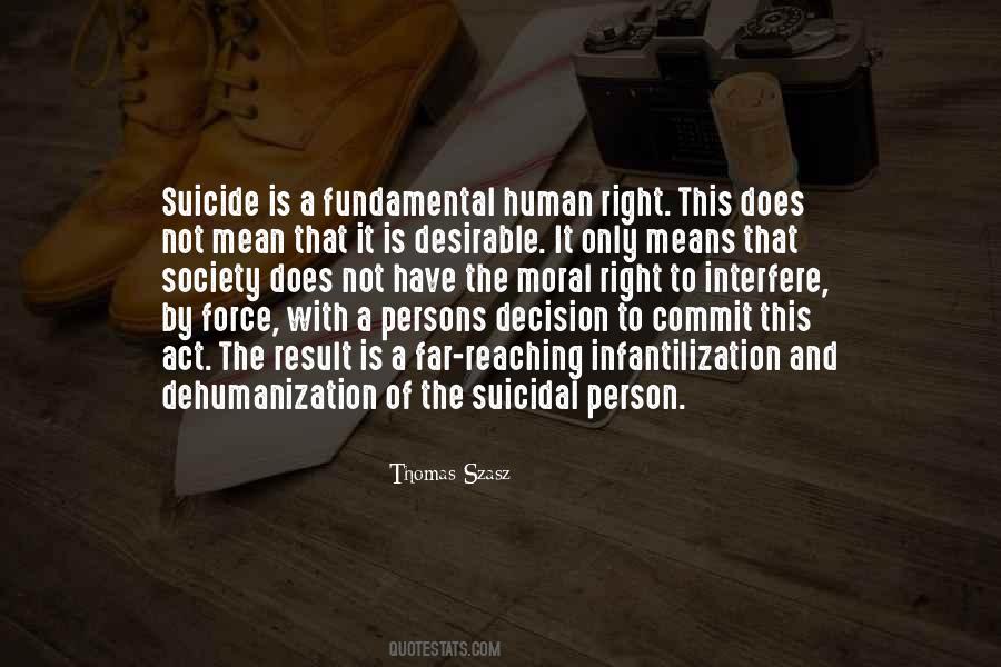 Fundamental Human Right Quotes #1549346