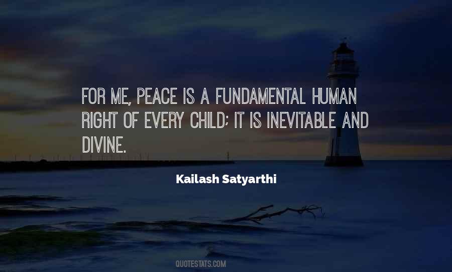 Fundamental Human Right Quotes #1835274