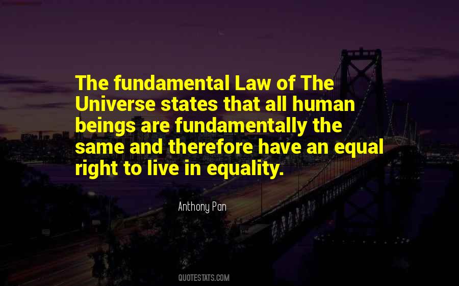 Fundamental Human Right Quotes #55077