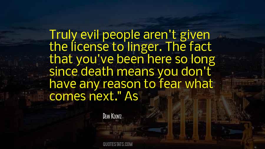 Don't Fear Death Quotes #1364977