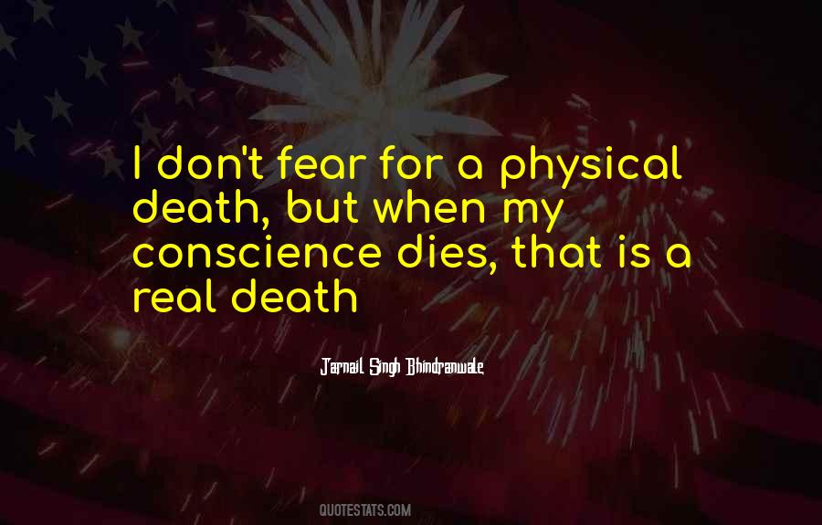 Don't Fear Death Quotes #1829851