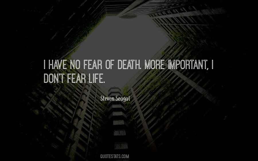 Don't Fear Fear Quotes #113641