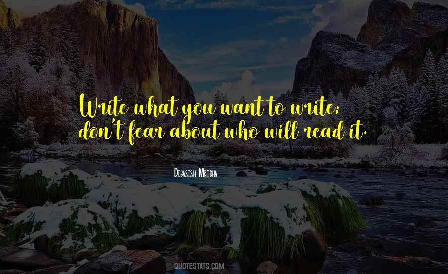 Don't Fear Fear Quotes #20704