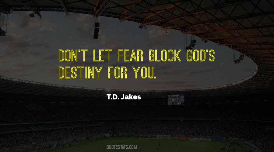 Don't Fear God Quotes #1125383