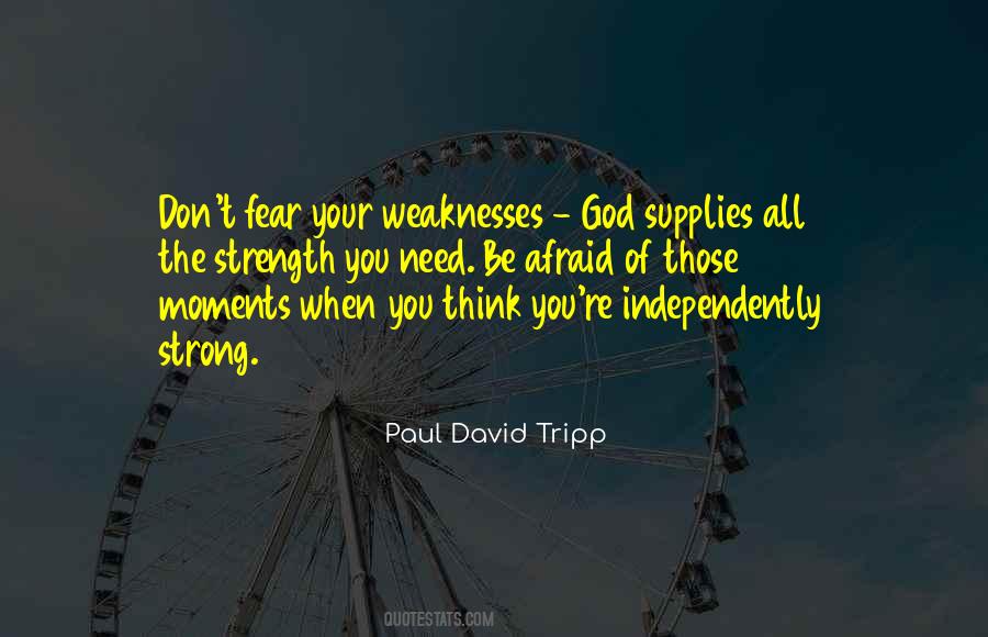 Don't Fear God Quotes #1700615