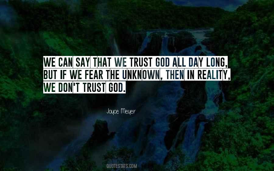 Don't Fear God Quotes #996534