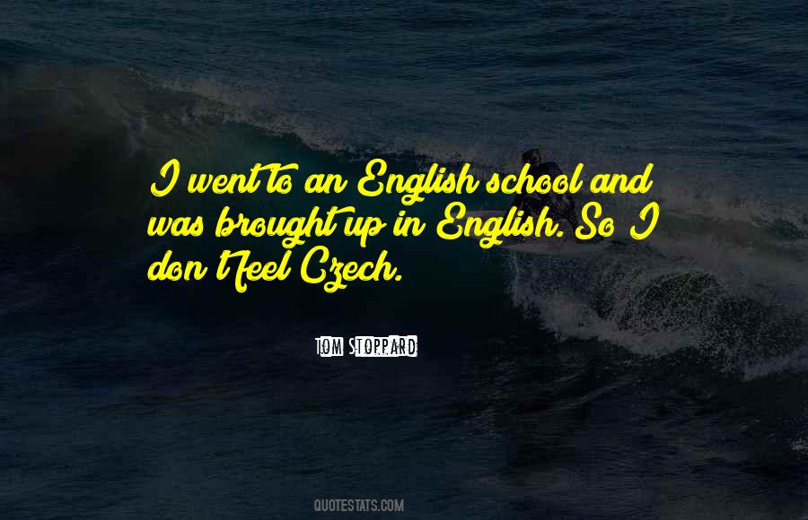 English School Quotes #1664950