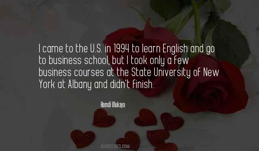 English School Quotes #927973