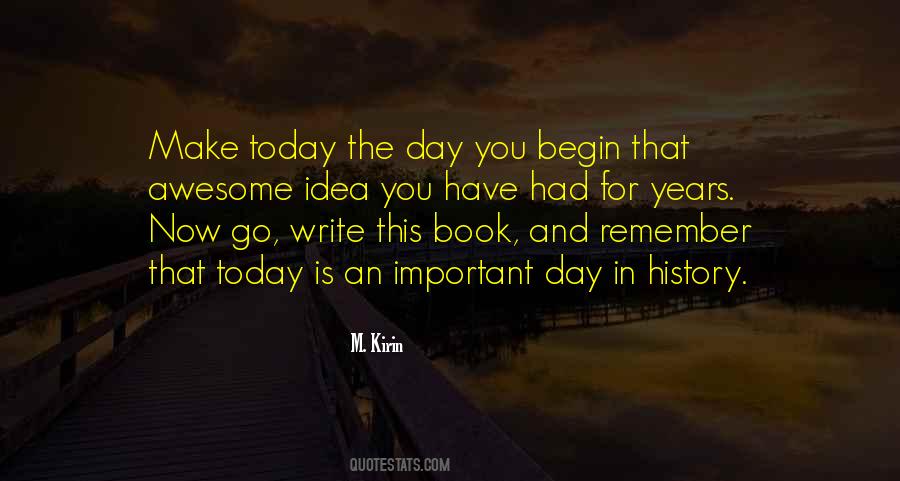 Make Today Quotes #1373785