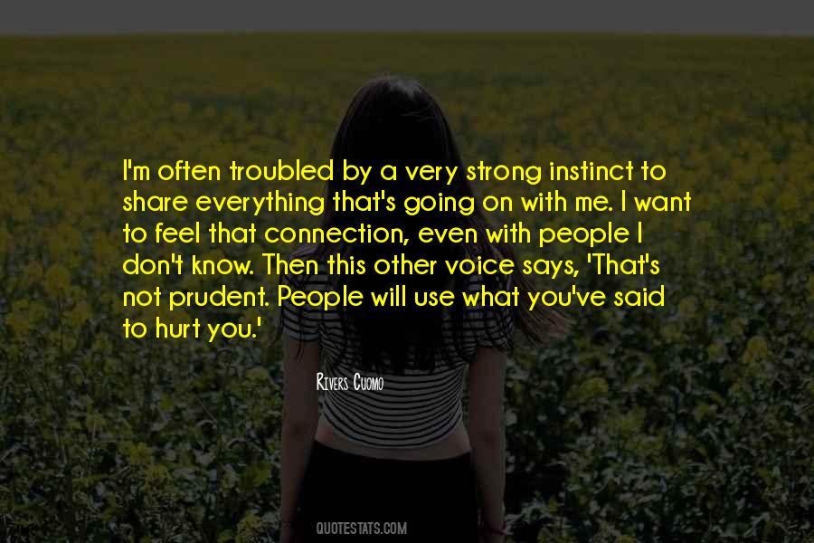 Don't Feel Hurt Quotes #796274