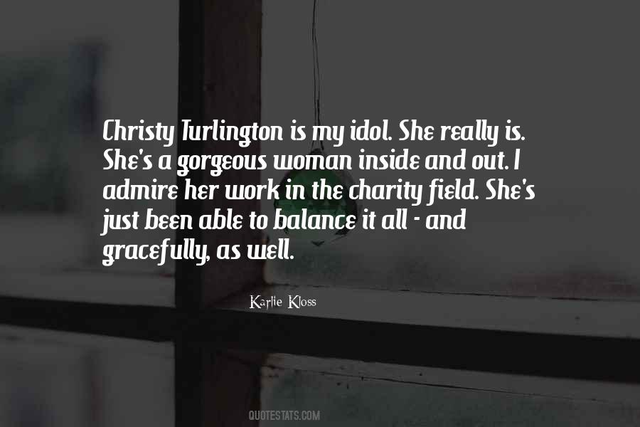 Most Gorgeous Woman Quotes #1861828