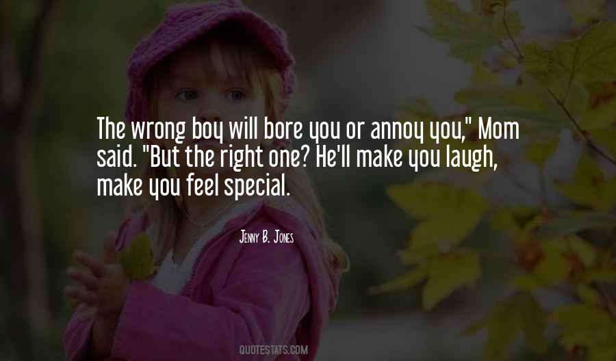 Don't Feel Special Quotes #447039
