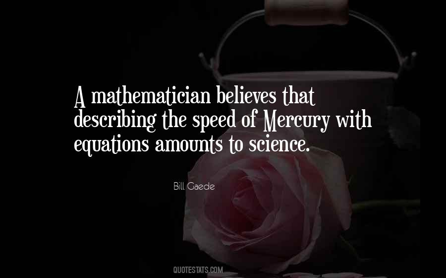 Science Mathematics Quotes #100410