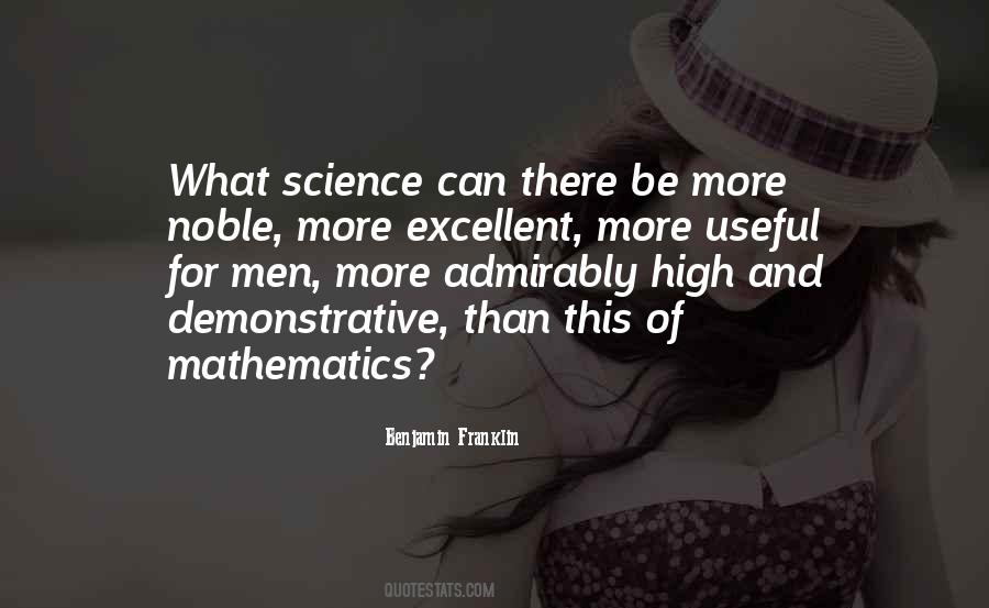 Science Mathematics Quotes #1388784