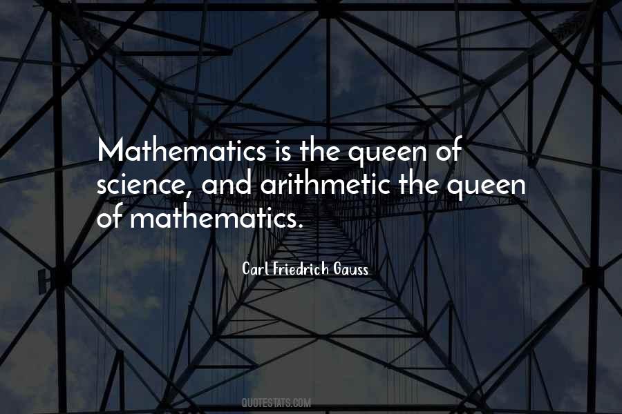 Science Mathematics Quotes #1424532