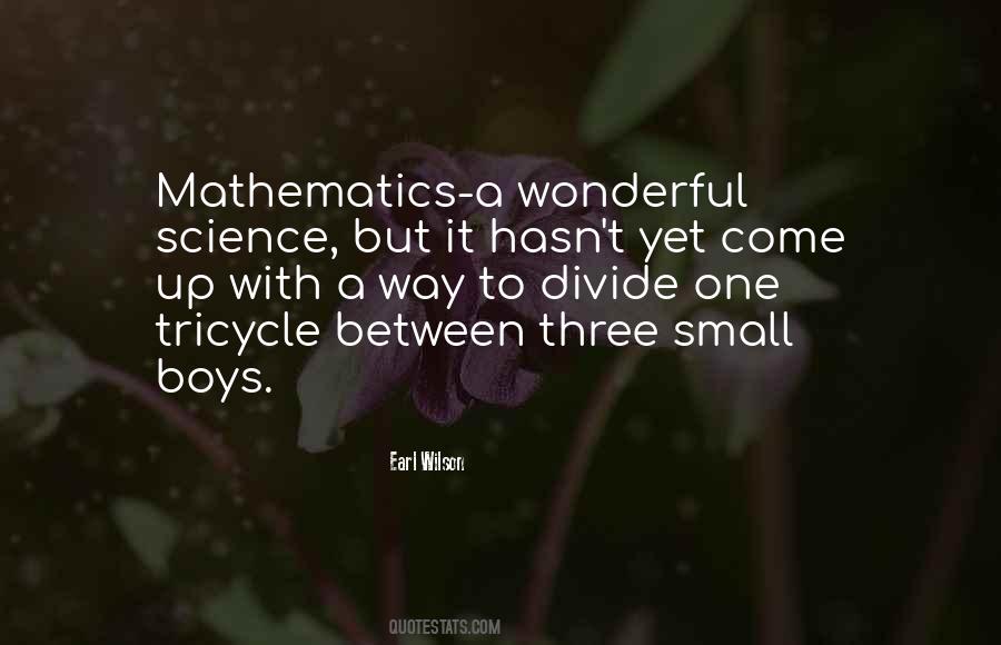 Science Mathematics Quotes #1663346