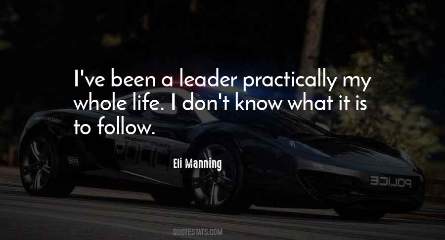 Don't Follow The Leader Quotes #429284