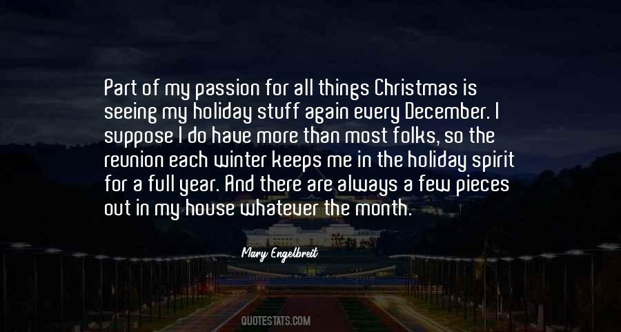 In The Holiday Spirit Quotes #717871