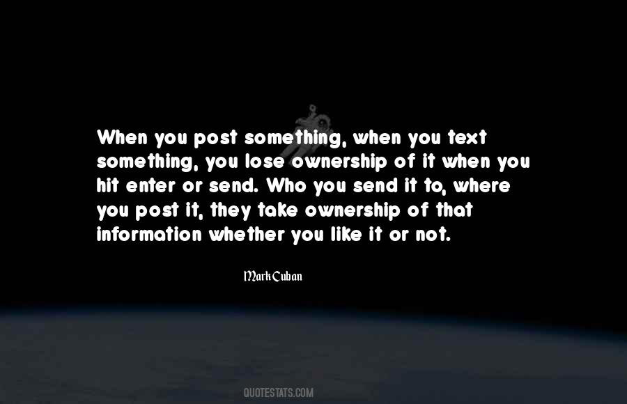 When You Lose Something Quotes #1273980