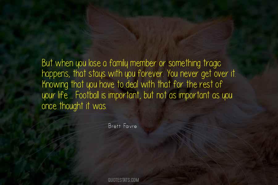 When You Lose Something Quotes #1382065