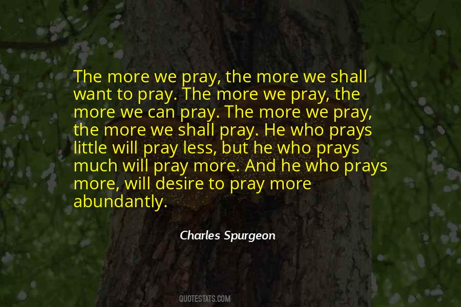 Pray More Quotes #284698
